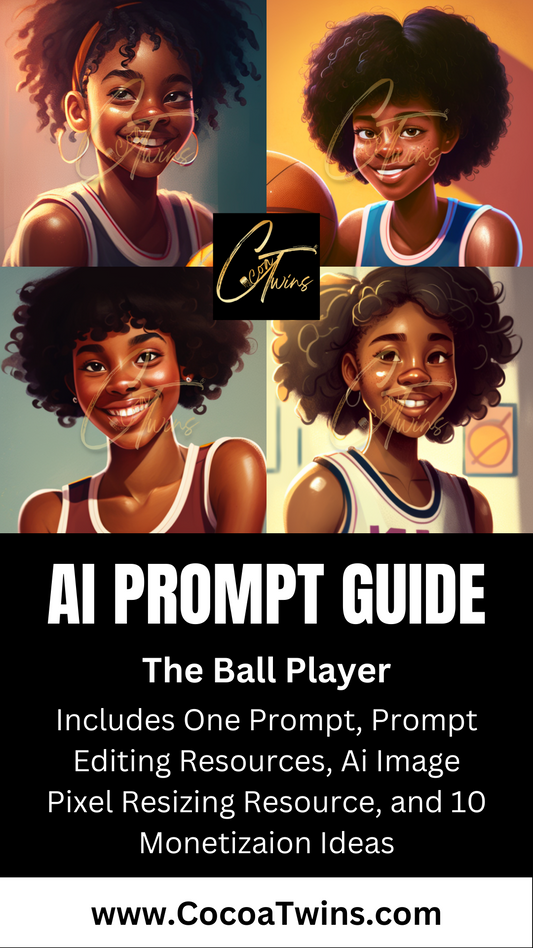 Single Prompt MidJourney Guide - The Ball Player