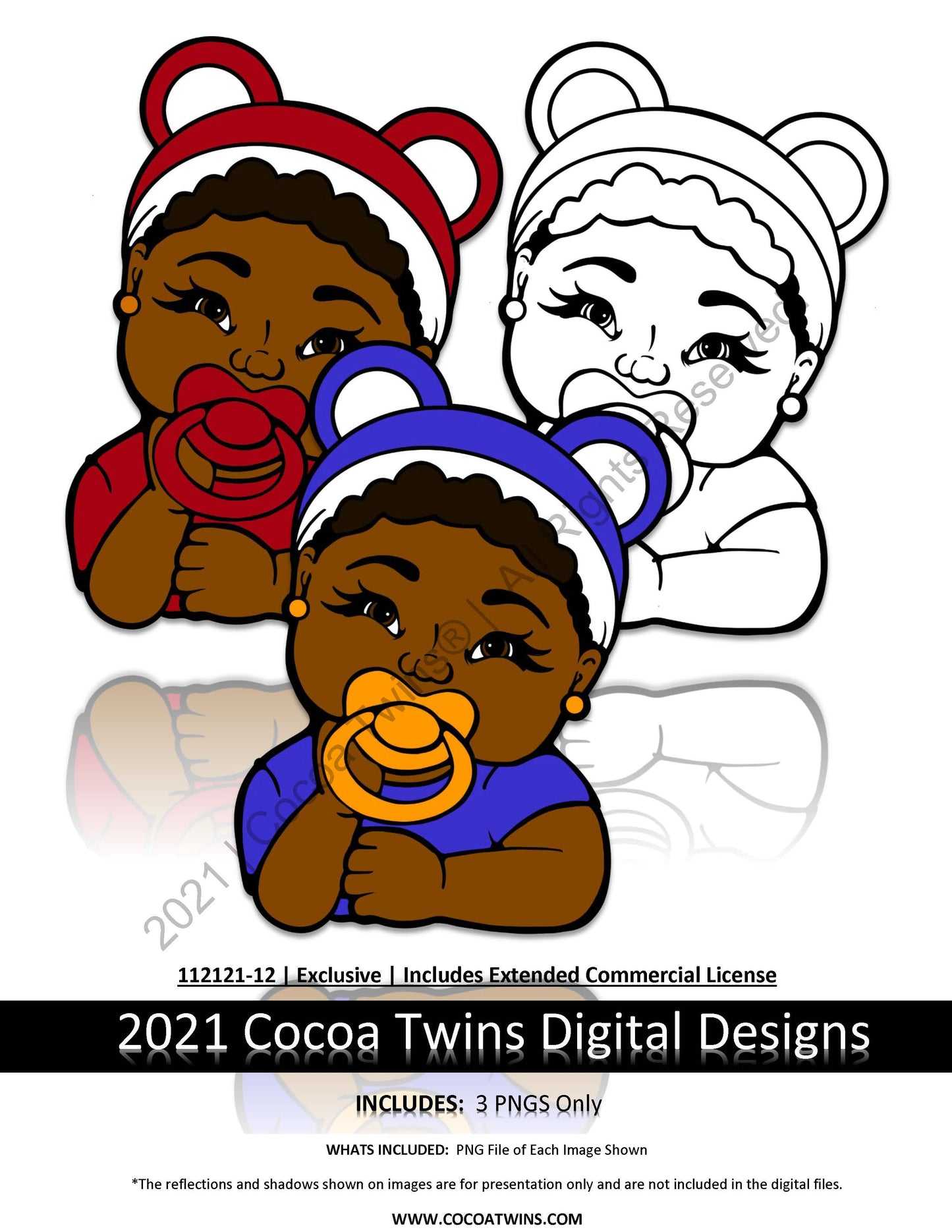 112121-12  | Limited Release Exclusive Image Set | 2021 | Exclusive Colorable Digi Dolls