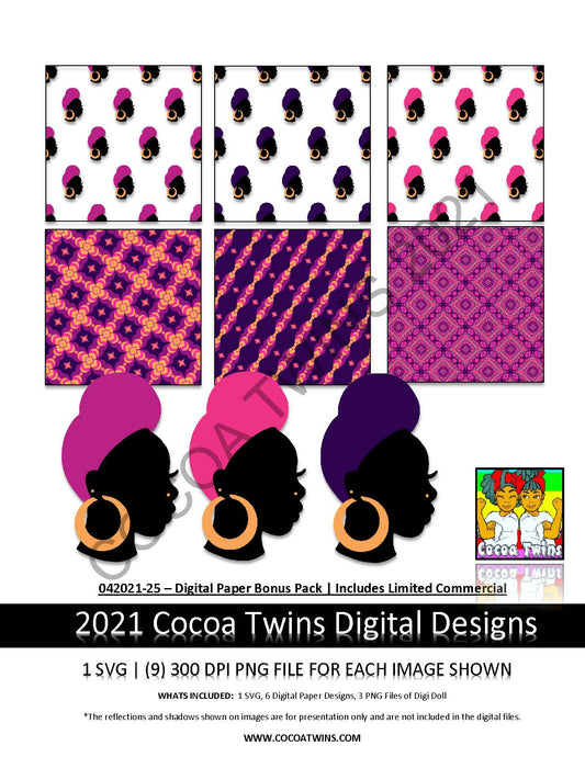 042021-25  | Includes Limited Commercial License | Digital Downloads | Digital Paper Super Pack