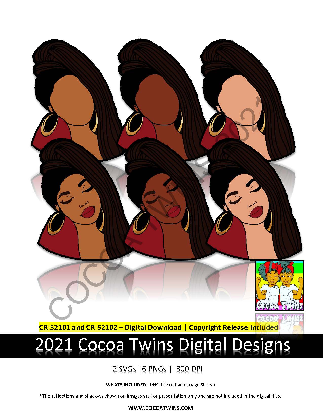 CR-52101 and CR-52102  | Includes Release of Copyright | 2021