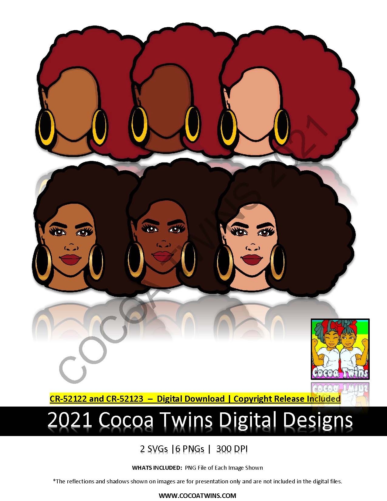 CR-52122 and CR-52123 | Includes Release of Copyright | 2021