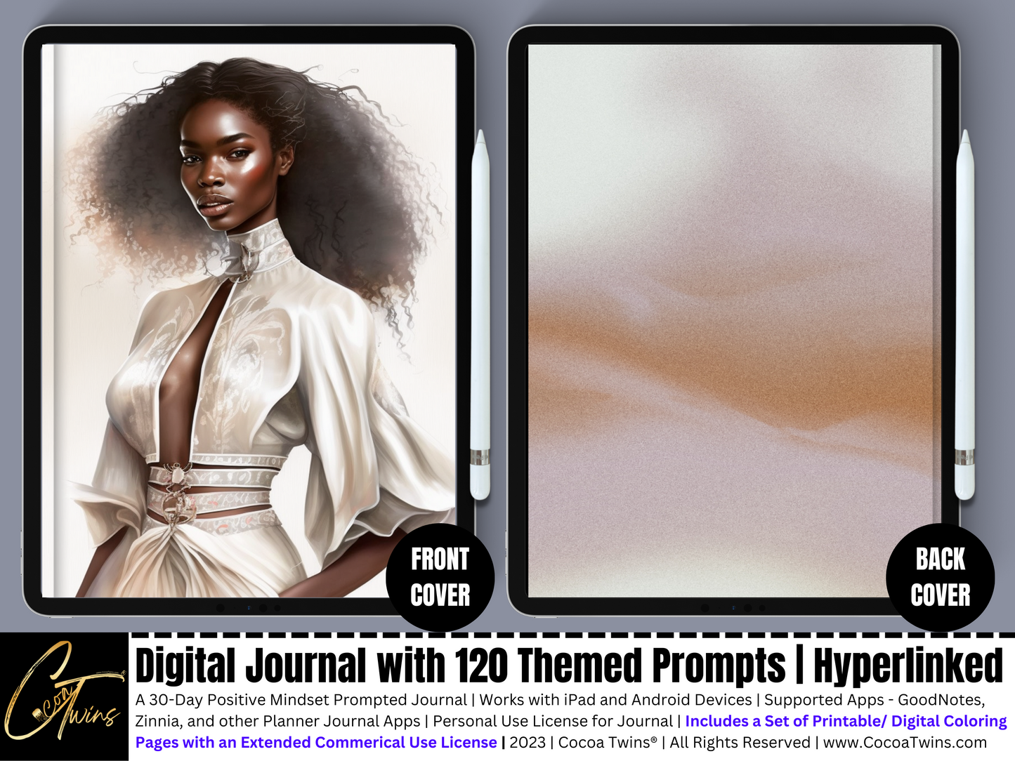 Mindset Matters - Alignment is Key | A Hyperlinked Digital Journal with 120 Themed Prompts