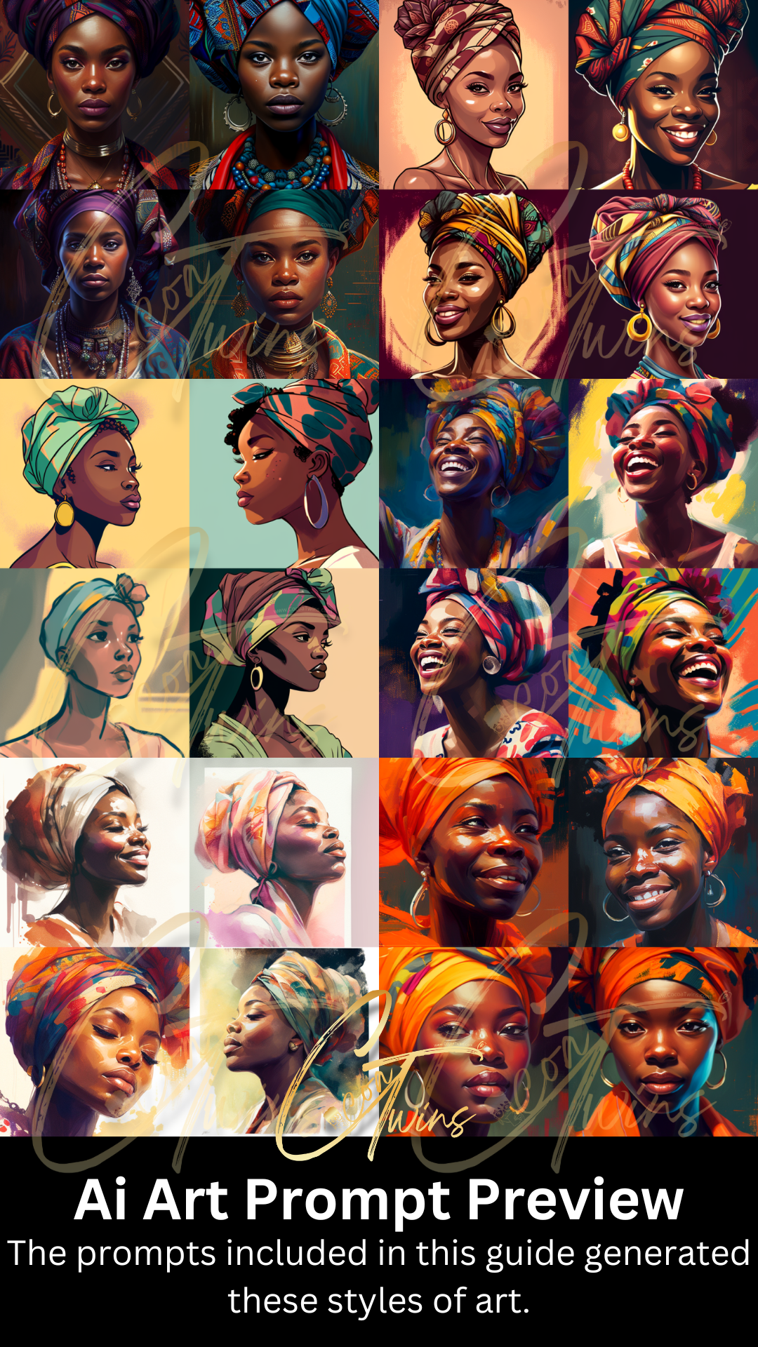 Ai Prompt Guide Subject Matter: Crowned (Headwraps)
